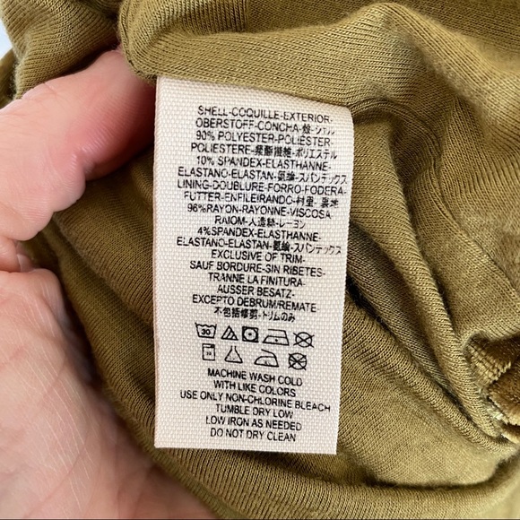 Free People | Velvet Velour Ruched Side Tube Top - Picture 4 of 4